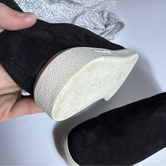 Vince black boots Women's 7.5 shoes Ilona Pull-On High-Top Sneakers - Picture 12 of 13